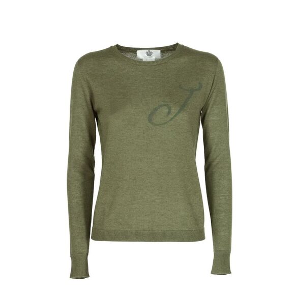 Dee Ocleppo Crewneck Jumper Olive Style Women Green Sweaters - Picture 1 of 7